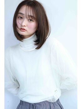 ソーホーニューヨーク 函館店(SOHOnewyork)の写真/“染めて終わり”ではなく“継続するほど綺麗になる”カラー「つるりんちょ。ZERO髪質改善カラー」
