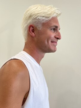 ヘアサロン ムク(HAIR SALON.MuKu) ホワイティッシュブロンド