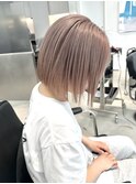 ミニボブ×ミルクティー
