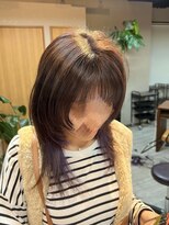 アリカ(arika)&nbsp;紫インナー ハッシュカット