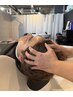 【メンズ限定】カット+眉カット+疲労解消ベッドスパ+炭酸シャンプー