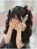 立体リボンツインテール☆