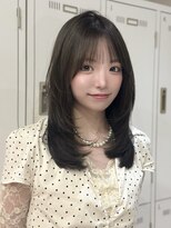 シュガソル 元町三宮(syugasol)&nbsp;着物ヘア/大人ガーリー/ダークアッシュ/似合わせカット/元町三宮