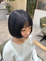 デジーヴュー(desir beaux)&nbsp;ミニボブ　ネイビーカラー☆