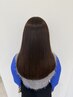 【縮毛矯正】カット+髪質改善ストレート+ヘアサプリ♪
