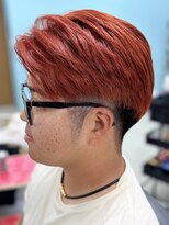 サムズヘア(Sam's hair)&nbsp;メンズカットツーブロックブリーチカラー
