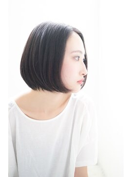 エトネ ヘアーサロン 仙台駅前(eTONe hair salon) 《eTONe》暗髪ナチュラルボブ