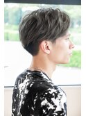 【CORS高崎】オリーブグレージュ×アップバングマッシュ