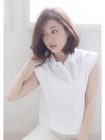 エストリア 栄店(ESTREA)&nbsp;エストリア栄店 オトナ可愛いおろし前髪ワンカールby平岩