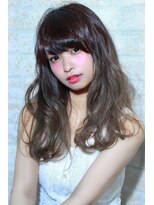 ヘアーアートシフォン 池袋西口店(Hair art chiffon)&nbsp;ブルージュカラーアシメで似合わせカットヴェールウェーブ 池袋