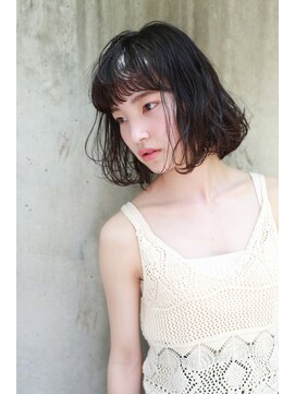 ラボ(Ravo) [Ravo]＊束感シンプルボブ＊THROWカラー