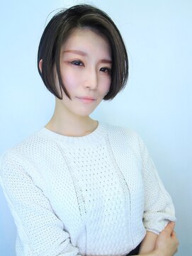 ラウンジ モリオ イケブクロ(Lounge MORIO Ikebukuro) 【morio池袋】大人カッコいい前下がり透け感ショート♪