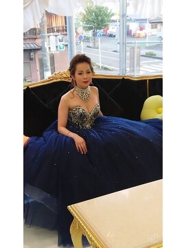 髪技空間アノン(anon) ナチュラルパーティーヘア