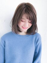 ルティア 池袋(Lutia) 流しバング アッシュベージュ☆
