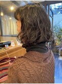 切りっぱなしボブ/ボブパーマ/フレンチボブ/大人ボブパーマ