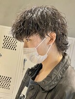 波巻きスパイラルパーマツイストスパイラルパーママッシュウルフ