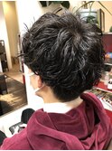 メンズ◎マッシュ×スパイラル