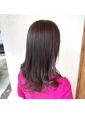 20代30代40代大人かわいいゆるふわ愛されパーマロングブラウン