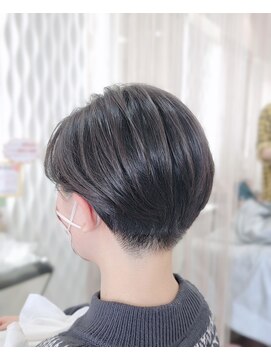 クオリス 赤塚店(QUALIS) 20代30代ハンサムショート刈り上げ2ブロック