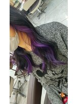 プールドゥマン 屯田(POUR DEMAIN)&nbsp;高彩度インナーパープルカラー