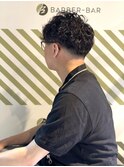 大人のパーマスタイル【BARBER-BAR】