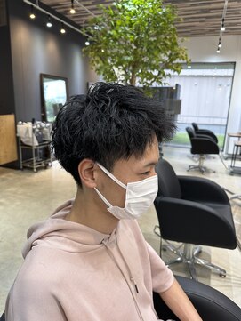 ラテ 伊勢崎(LATTE) ショートアップバング×ツイスパ