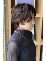 リブロ(liblo)&nbsp;ショートウルフ × パーマ【liblo】