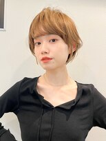 メモリーズ 銀座(Memories)&nbsp;ハイトーンベージュとふんわりショートボブ◎