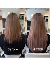 6d ヘアエクステbefore after