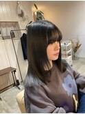切りっぱなしのミディアム