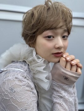 モナバイルーブル(MONA by Louvre) 【MONA】ゆるふわショート/パーマ/くせ毛カバー/