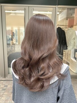 クム(kumu) 【kumu】ミルクティベージュ/ロングレイヤー/栄/名古屋