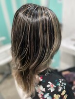 マティーナ ヘアー 池袋(Matina hair)&nbsp;【白髪ぼかしハイライト】20代30代40代50代