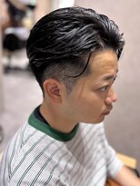 ガーデンヨコハマエスト(GARDEN YOKOHAMA est)&nbsp;フェード　ツーブロック　オールバック