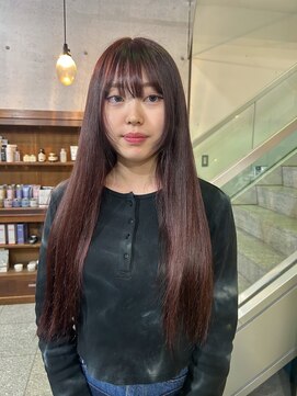 ヘアーデザイン アルエ(HAIR×design ARUE) レッドブラウンカラー