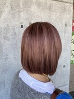 アンツ サザンリゾート 茅ヶ崎店(ANT'S Southern Resort) 黒髪/ボブルフ/ネビージュ/小顔/ワンレン/暖色/髪質改善/前髪