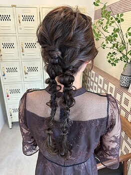 クヌット(knuto)の写真/特別な日はプロの技でより華やかに可愛く♪結婚式やパーティーにも、シーンに合わせて可愛く仕上げます◎