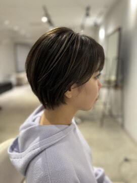 サルファ ヘアデザイン 名古屋 丸の内(S.ALPHA HAIR DESIGN) ハイライトショート