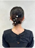 【kana】カチモリヘアアレンジ×お呼ばれヘア