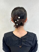パーク(PAAQ)&nbsp;【kana】カチモリヘアアレンジ×お呼ばれヘア