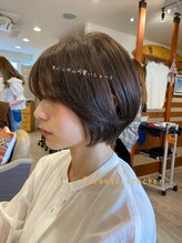 オレンジクラッカー 鎌倉長谷(Orange Cracker) 【リアルサロンワーク】丸みショート♪ 【鎌倉 長谷】