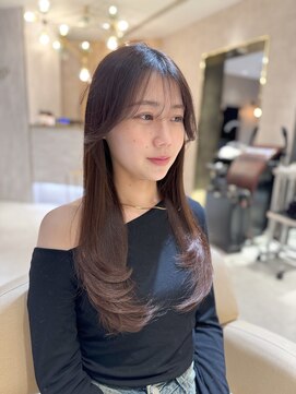 カインド 南青山(hair&make up KIND) 髪質改善/美髪ストレート/前髪/トリートメント　レイヤー