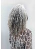 【グレイヘアの方に人気☆】細かいスパイラルパーマ（160本位）26500円→