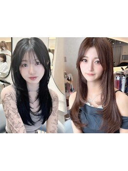 癖/髪質のお悩み解消ダメージレス特化ケアストレート。毛先までするんとナチュラルな手触り[韓国/新宿]