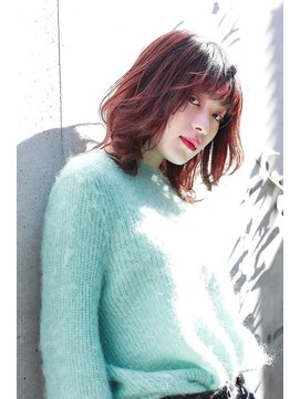 カナン(CANAAN) 10代20代　ウルフヘレイヤー　ハイトーンカラー　レッドブラウン