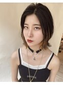 レイヤーボブスタイル