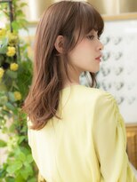 カバーヘアアンドスパ ブリス 浦和(COVER HAIR&SPA bliss)&nbsp;外国人風バレイヤージュこなれ感小顔セミディc6浦和20代30代40代