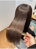 ナチュラルカラー×髪質改善