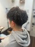 《ヘアケアも一緒に》カット＋特殊パーマ＋システムTR（ホームケア付）￥15840