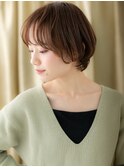 似合わせカットイヤリングカラーマッシュショートY越谷10代20代